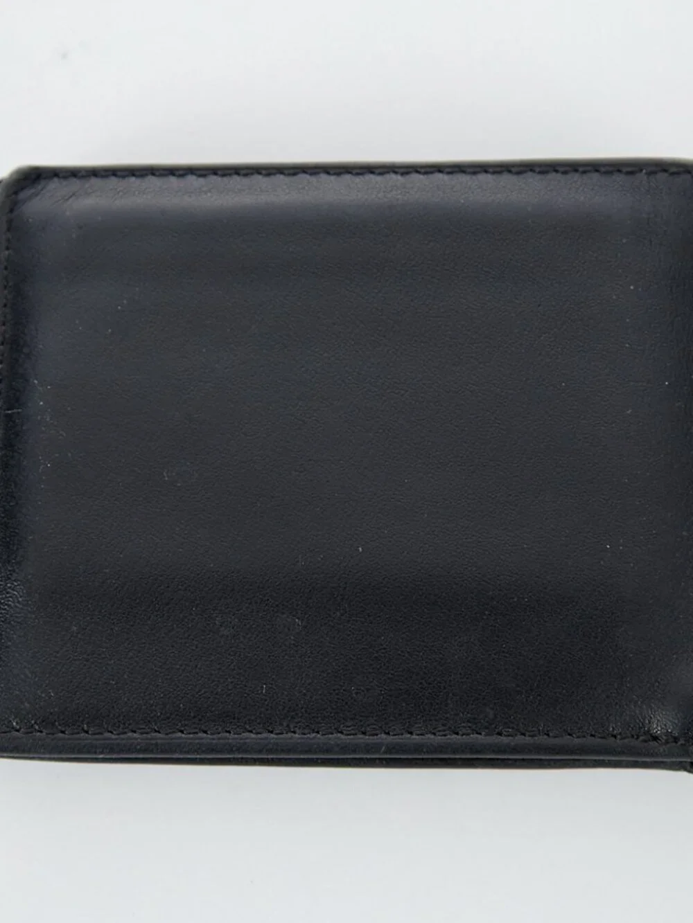 Tumi Delta Global Black Leather Bifold Wallet